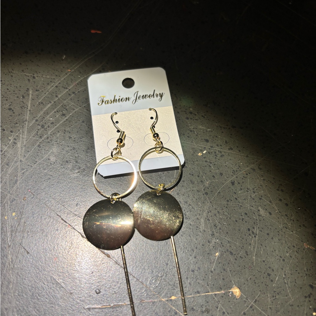 Gold Dangle Earrings